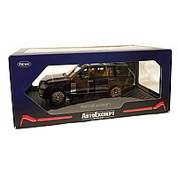 Машинка металева Land Rover Defender SC V6 «AutoExpert» Дефендер джип чорний звук світло 21*9*9 см (GT-1128), фото 6