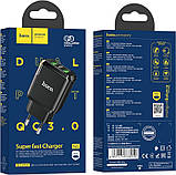 Мережевий зарядний пристрій HOCO N6 Charmer QC3.0 18 W black, фото 6