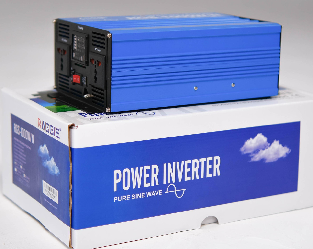 Инвертор Pure Sine Wave RGS-1000W 12V преобразователь напряжения инвертор с чистой синусоидой - фото 3 - id-p1750585420