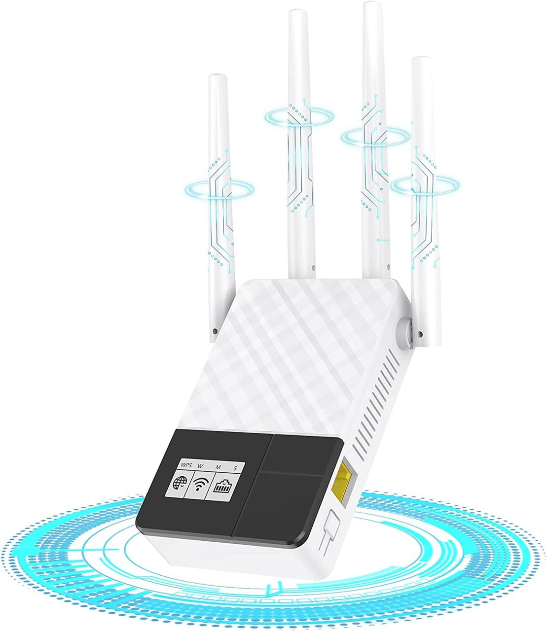 Усилитель WiFi со Светодиодным Дисплеем, Усилитель Сигнала WiFi ...