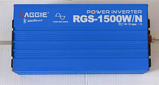 Інвертор Pure Sine Wave RGS-1500W 12V перетворювач напруги інвертор із чистою синусоїдою