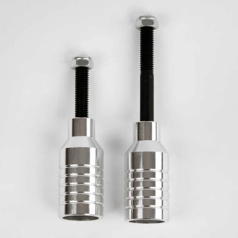 Пеги для трюкового самоката алюмінієві FD — 2066 Сірий, анодоване фарбування, довжина — 5.5 см, фото 1