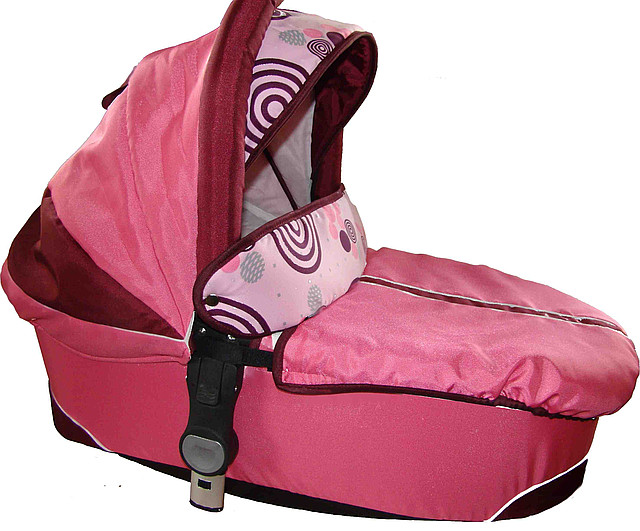 Коляска дитяча, універсальна 2 в 1 Avalon Aluminium, рожевий