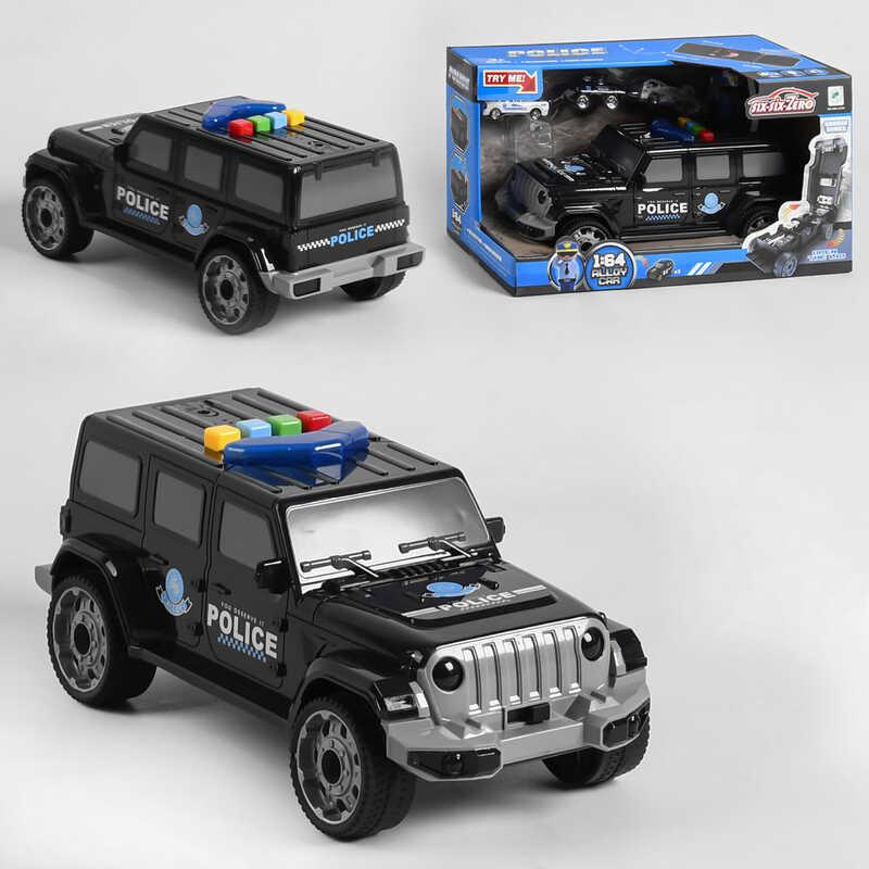 Машина-гараж 660 А-254 (24/2) світлові та звукові ефекти, у коробці, фото 1