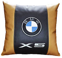 Автомобильная подушка с логотипом bmv бмв