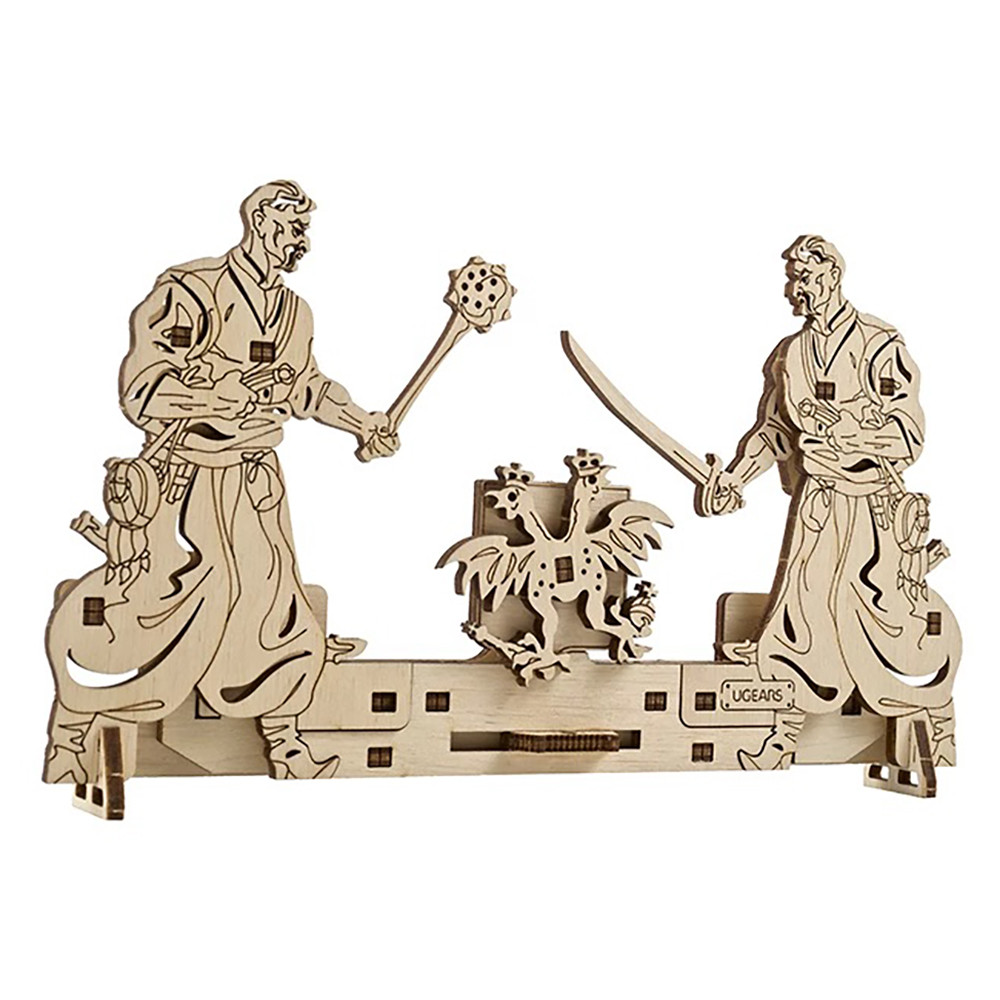 Механічний 3D пазл "Вікова битва за свободу", 41 елемент UGEARS (4820184121546), фото 1