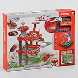 Дитячий Гараж Паркінг Парківка 660 А-305, 3 поверхи, 2 машинки, 1 машинка змінює колір, зі світлом і звуком, фото 2