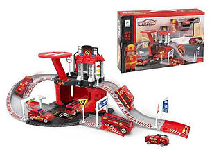 Гараж 660 А-87 (36/2) "Пожежна станція", 42 деталі, 2 поверхи, в коробці