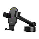 Автомобільний тримач Baseus Simplism gravity car mount holder with suction base Black