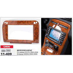 Перехідна рамка CARAV 11-409 2 DIN (Mercedes C215, W220)