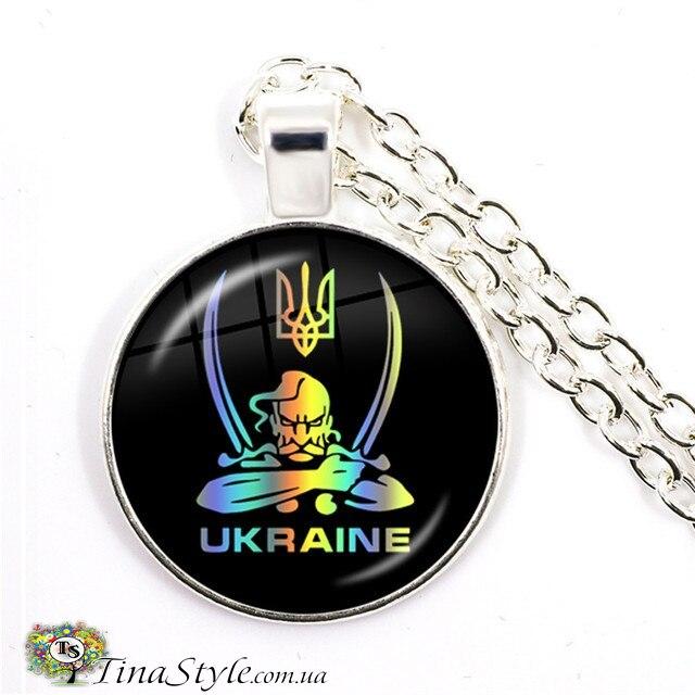 Підвіска кулон тризуб герб тризуб України, фото 1