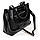 Модна сумка-шопер натуральна шкіра чорний Арт.3204 black Alex Rai (54), фото 3