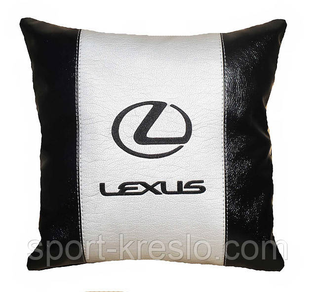 Сувенирная Подушка автомобильная с логотипом lexus лексус - фото 1 - id-p22556061