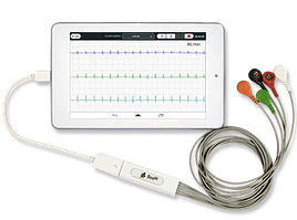 МОБІЛЬНИЙ 5/10-ТИ ПРОВІДНИЙ ЕЛЕКТРОКАРДІОГРАФ "BEE-W-NEW"
