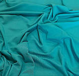 Трикотаж віскозний бірюзовий, фото 2