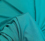 Трикотаж віскозний бірюзовий, фото 4