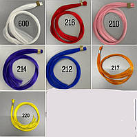 Пасма для нарощування з капсулами. Синтетика. Довжина 65 см, упакування 10 штук.