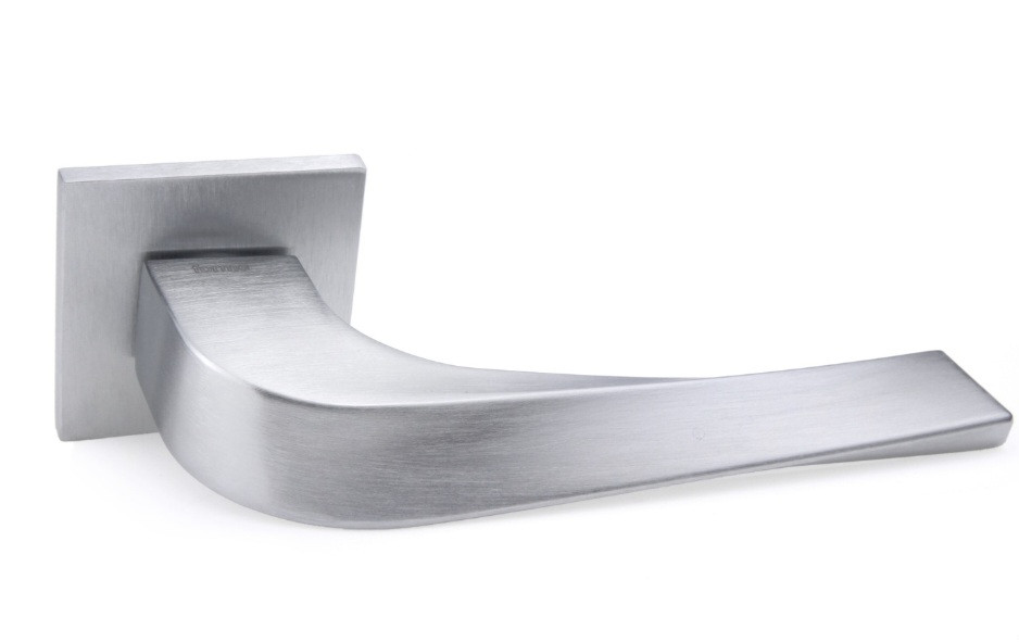 Дверні ручки на міжкімнатні/ вхідні двері FORME Idea 338Q/Slim C02 хром матовий, фото 1