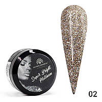 Гель-краска Super Bright platinum № 01, 5 гр