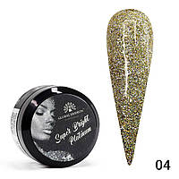 Гель-фарба Super Bright platinum №04, 5 гр
