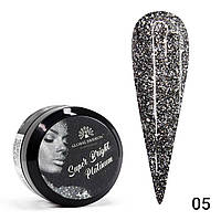 Гель-фарба Super Bright platinum №05, 5 гр