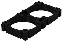 Холдер 10 шт для збирання акумуляторів 21700 (1х2)