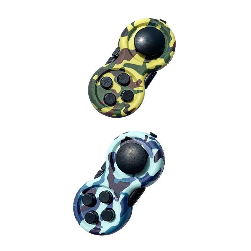 Набір Антистрес фіджет джойстиків Fidget Pad хакі — 2 шт (AS-83825), фото 1