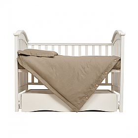 Постельный комплект Twins Linen 3 предмета, beige