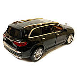 Машинка іграшкова Maybach GLS600 «АвтоЕксперт» Преміум Майбах метал чорний світ звук 21*8*7 см (GT-0311), фото 4