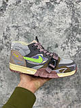 Чоловічі кросівки Nike Air Trainer 1 Utility Light Smoke Grey Honeydew, фото 4
