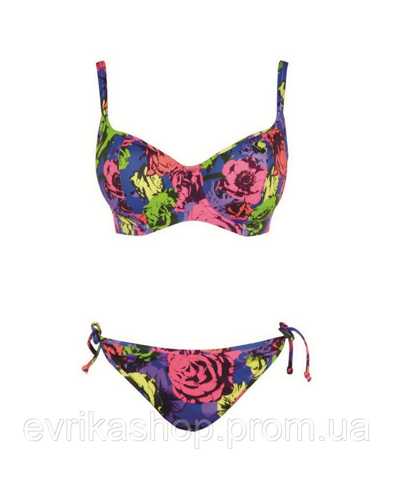 Купальник Раздельный Freya Floral Pop 3157 3171 32GG S Rainbow ...