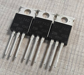 Транзистор IRF740 IR MOSFET N-Канал 400В 0,85 Ом 10А TO-220-3