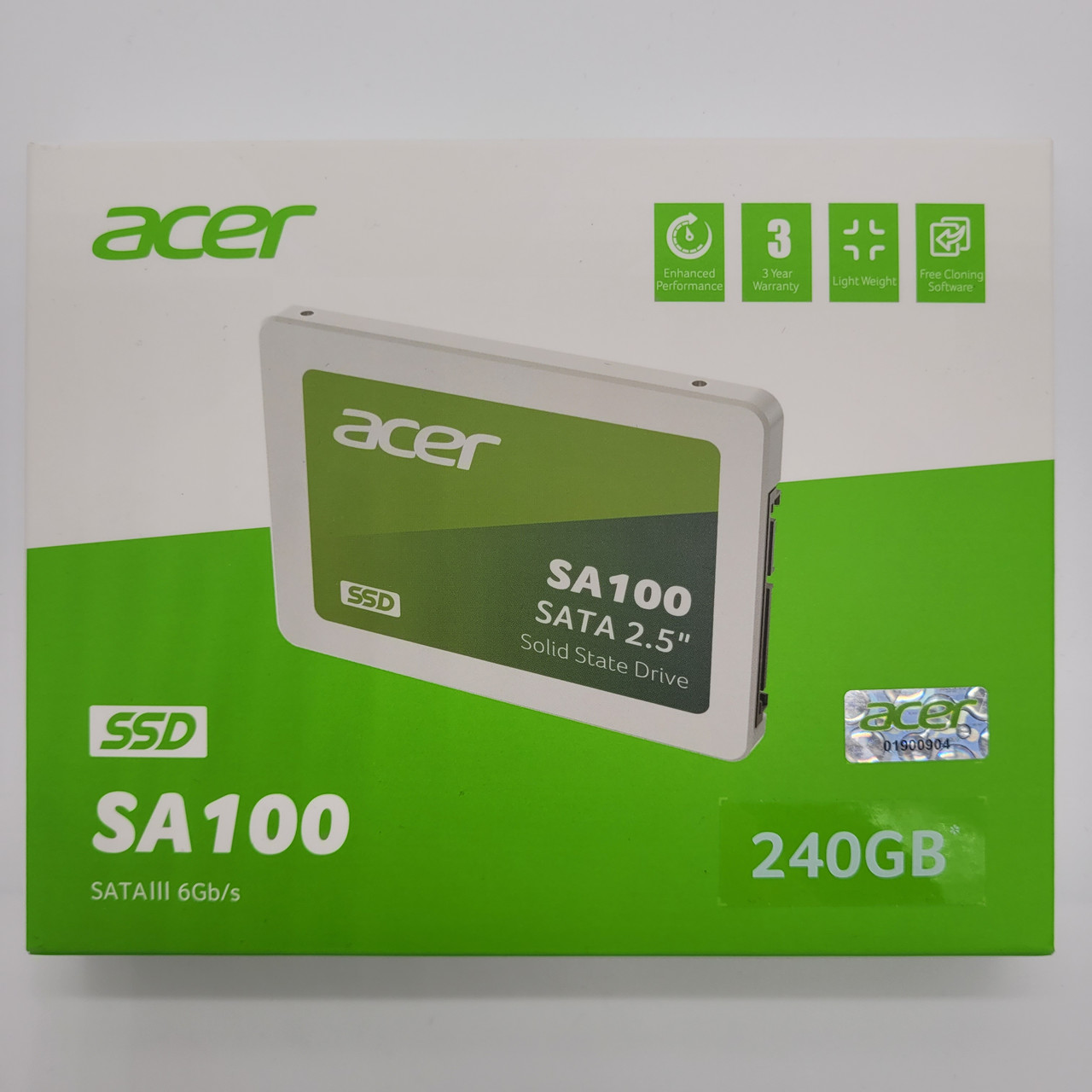 Накопичувач SSD 2.5" 240GB Acer SA100 (SA100-240GB) BL.9BWWA.102