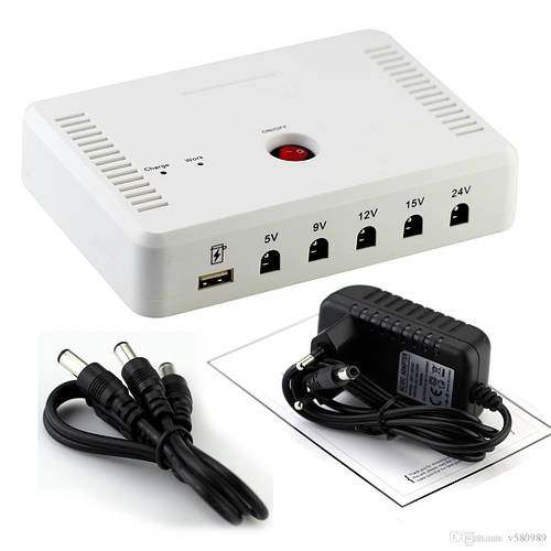 Мини ИБП UPS для роутера, маршрутизатора, модема 15600 мАч, 5 V, 9V ...