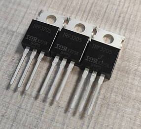 Транзистор IRF3205 IQR MOSFET N-Канал 55В 8 мОм 110А TO-220-3