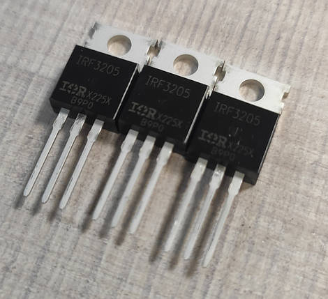 Транзистор IRF3205 IQR MOSFET N-Канал 55В 8 мОм 110А TO-220-3, фото 1
