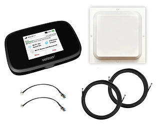 Антенний комплект 4g wifi модем Novatel Wireless 7730L+ антена мимо планшетна 17дб + кабель + 2 перехідник