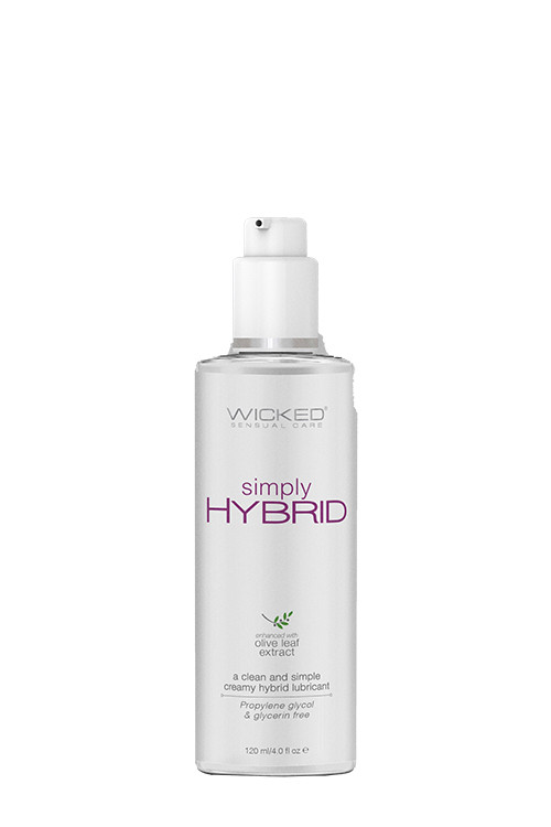 Лубрикант кремовий гібридний WICKED SIMPLY HYBRID SPERM 120ML, фото 1