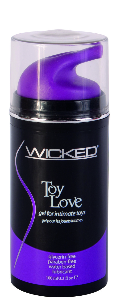 Лубрикант на водній основі без гліцерину WICKED TOY LOVE GLYCERIN-FREE LUBE 100ML, фото 1