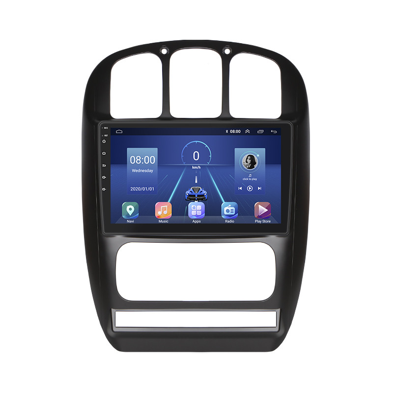 Стандартне радіо Lesko для Chrysler Voyager IV рестайлінг 2004-2008 екран 10 "4/64gb 4G Wi-Fi GPS TOP, фото 1