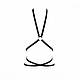 Портупея з екошкіри Bijoux Indiscrets Maze – Multi-Way Body Harness Black, фото 6