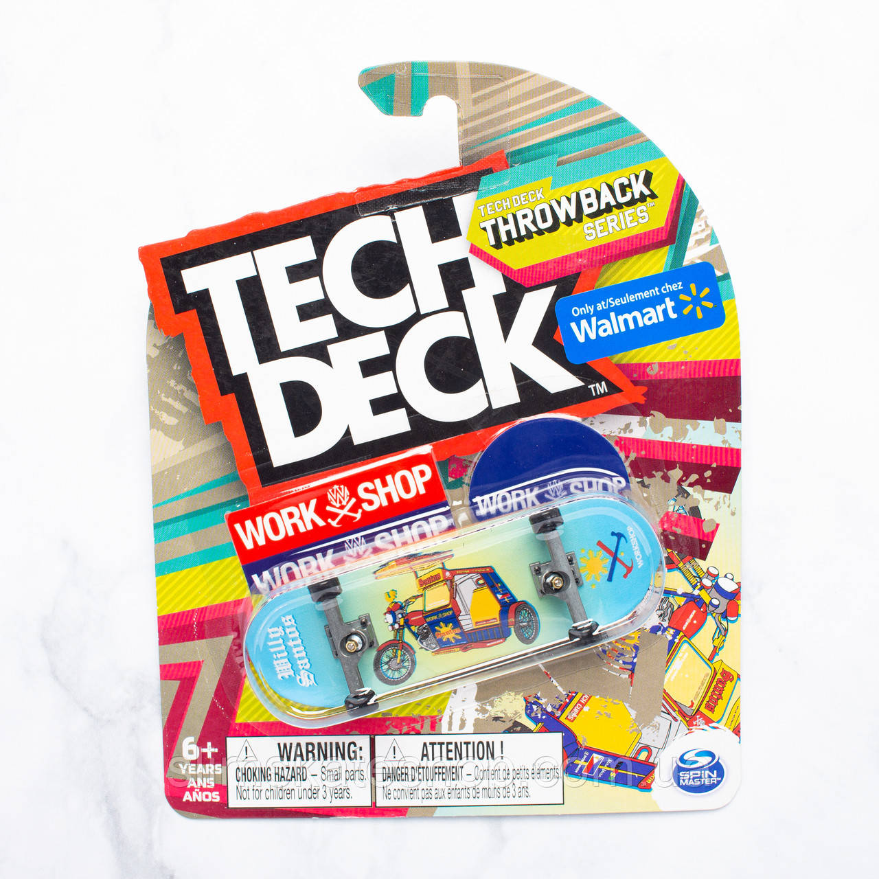 Фінгерборд Tech Deck Workshop Willy Santos Trike 32 мм