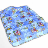 Набор детское закрытое силиконовое одеяло 110x140 с подушкой 50х50 54800 (разные цвета)