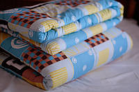 Детское одеяло закрытое овечья шерсть (Поликоттон) 110x140 54775 разноцветные одеяла для детей
