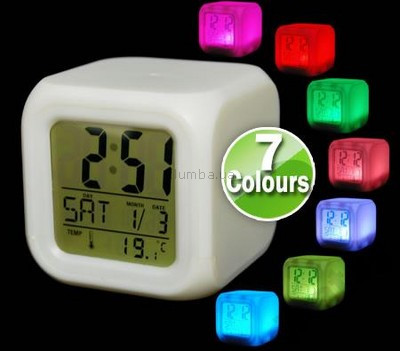 Настольные часы Хамелеон 7 LED Color Changing Alarm Clock с будильником - фото 4 - id-p202077143