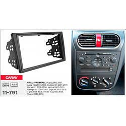 Перехідна рамка CARAV 11-791 2 DIN (Opel Meriva, Omega, Vivaro)