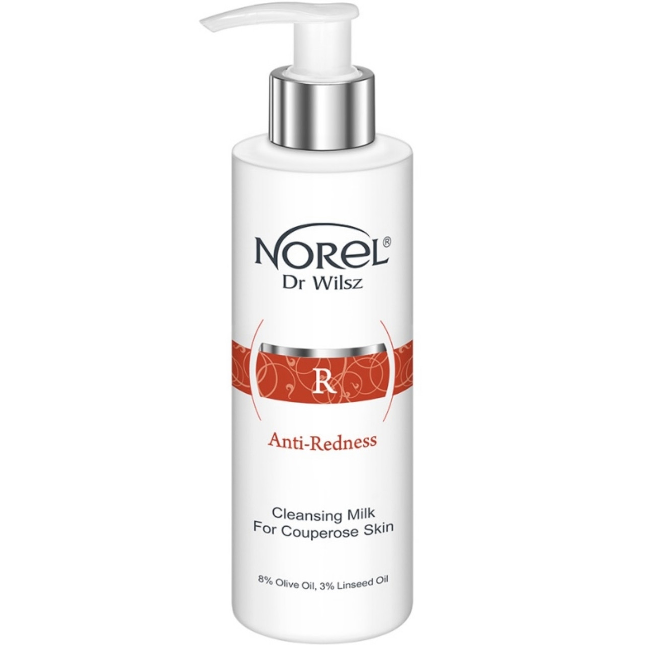 Cleansing milk for couperose skin, 200ml - Надзвичайно поживне молочко для очищення шкіри з куперозом та розацеа, фото 1