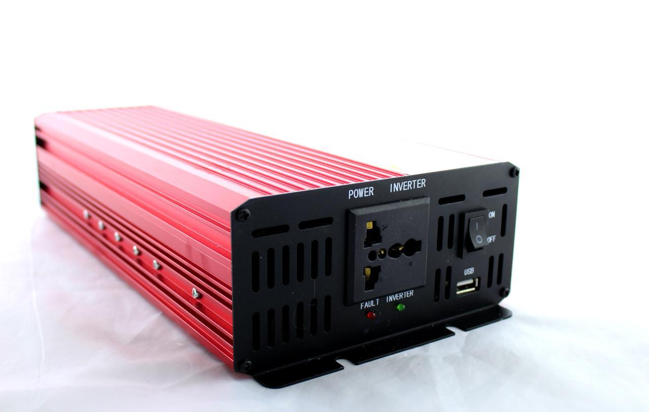 Перетворювач, інвертор UKC AR - AC/DC, 12V/200V, 3000W