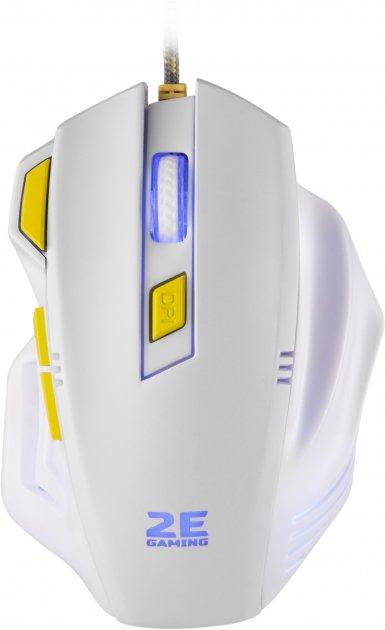 Мишка ігрова 2E GAMING MG280 LED біла (2E-MG280UWT)