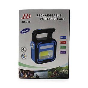 Ліхтарик ручний BL 925 torch +solar, фото 4